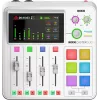 Interfaz de audio Rode RodeCaster Duo blanco – Consola de podcasting USB de 2 canales con mezclador y previos