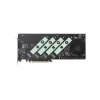ASUS Hyper M.2 x16 Gen5 Card Adaptador M.2 PCIe 5.0 con refrigeración activa