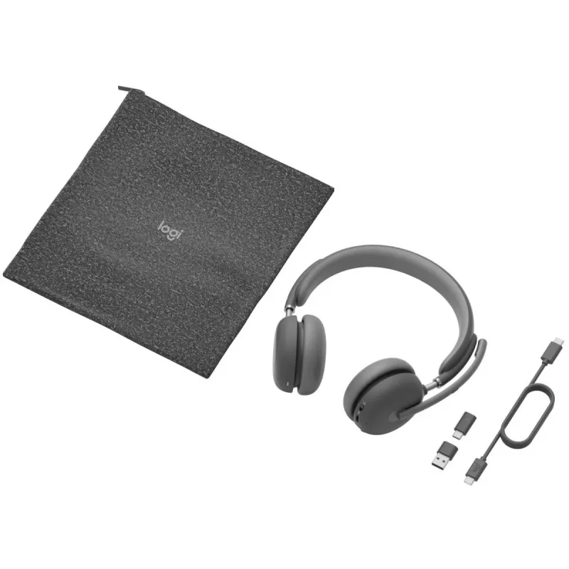 LOGITECH Auriculares - Zone - Wireless - Graphite