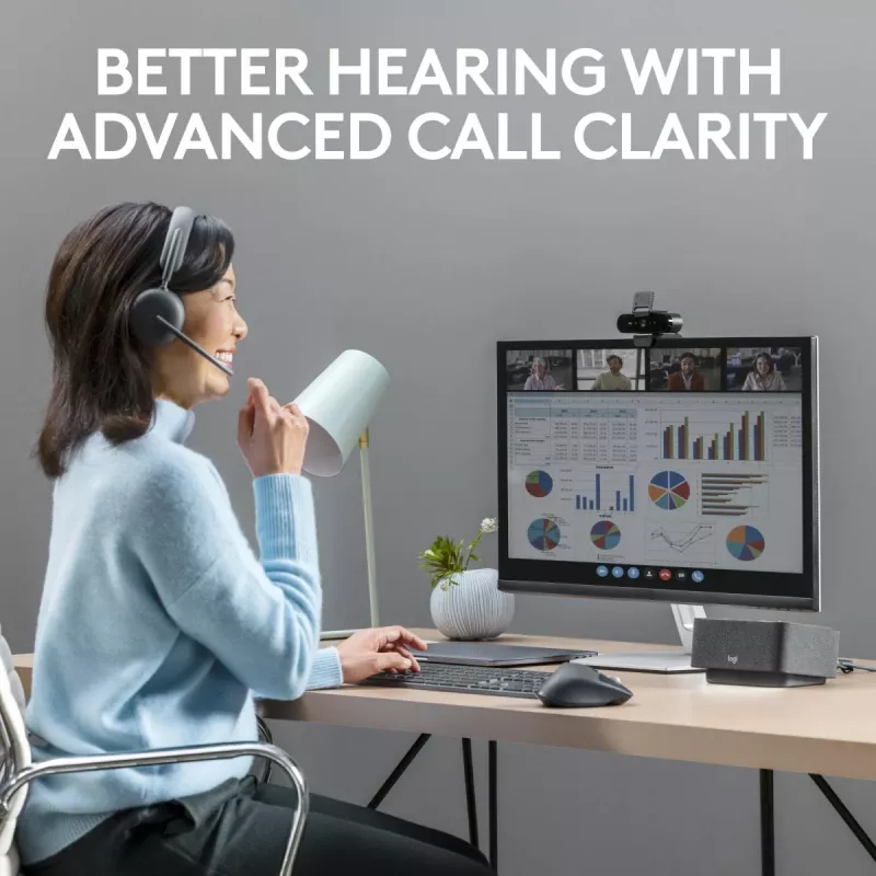 LOGITECH Auriculares - Zone - Wireless - Graphite