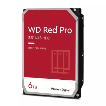 WESTERN DIGITAL Disco duro – WD Red Pro WD6005FFBX – 6 TB – SATA 6 Gbit/s – 3,5