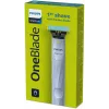Afeitadora Philips Norelco OneBlade QP1324/20 — afeitadora inalámbrica azul, 30 min de autonomía, carga por USB, lavable, contorno adaptable