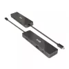 CLUB3D USB3.2 Gen2 Type-C, dock portátil 6 en 1 de doble pantalla con vídeo USB Type-C 4K60Hz