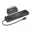 CLUB3D USB3.2 Gen2 Type-C, dock portátil 6 en 1 de doble pantalla con vídeo USB Type-C 4K60Hz