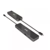 CLUB3D USB3.2 Gen2 Type-C, dock portátil 6 en 1 de doble pantalla con vídeo USB Type-C 4K60Hz