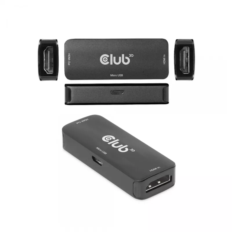 CLUB3D Repetidor HDMI activo 4K60Hz F/F