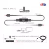 CLUB3D Repetidor HDMI activo 4K60Hz F/F