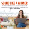 HP Poly Blackwire 8225 auriculares estéreo USB-C certificados para Microsoft Teams + adaptador USB-C/A