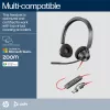 HP Poly Blackwire 3320 auriculares estéreo USB-C certificados para Microsoft Teams + adaptador USB-C/A