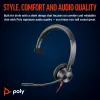 HP Poly Blackwire 3315 auriculares mono USB-C + conector de 3,5 mm + adaptador USB-C/A
