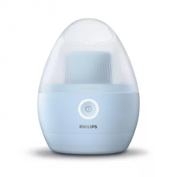 Quitapelusas Philips GCA2100/20, azul, cuchillas de acero inoxidable, funcionamiento con pilas, 90 min de autonomía