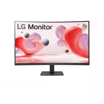Monitor LG 32MR50C-B, 31,5 inch Full HD (1920 x 1080), panel VA curvo, 5 ms, 250 cd/m², contraste 3000:1, ángulo de visión 178°, negro