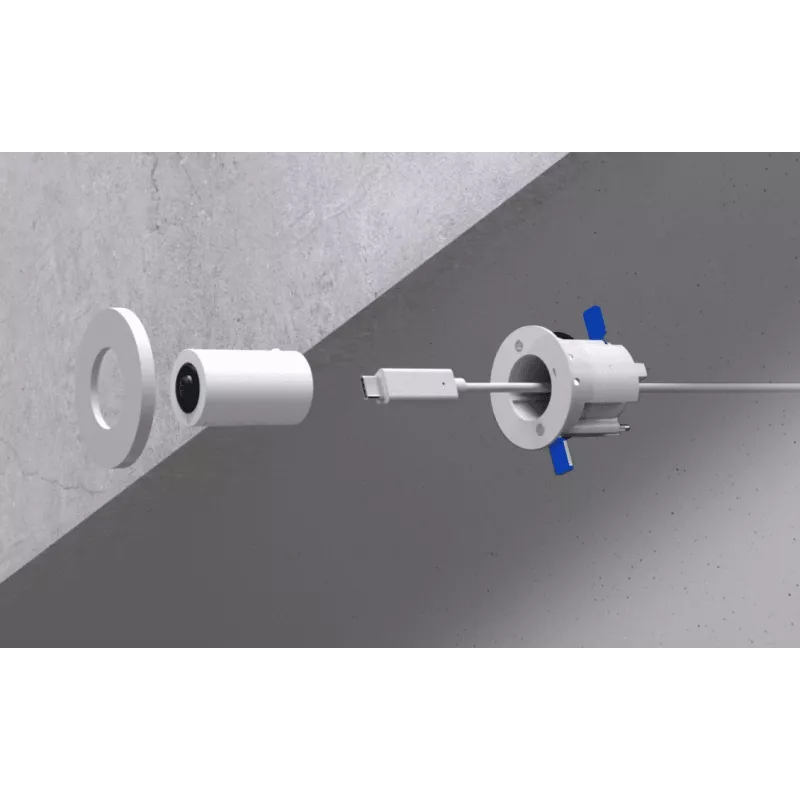Montaje Ubiquiti AI Theta soporte empotrado profesional