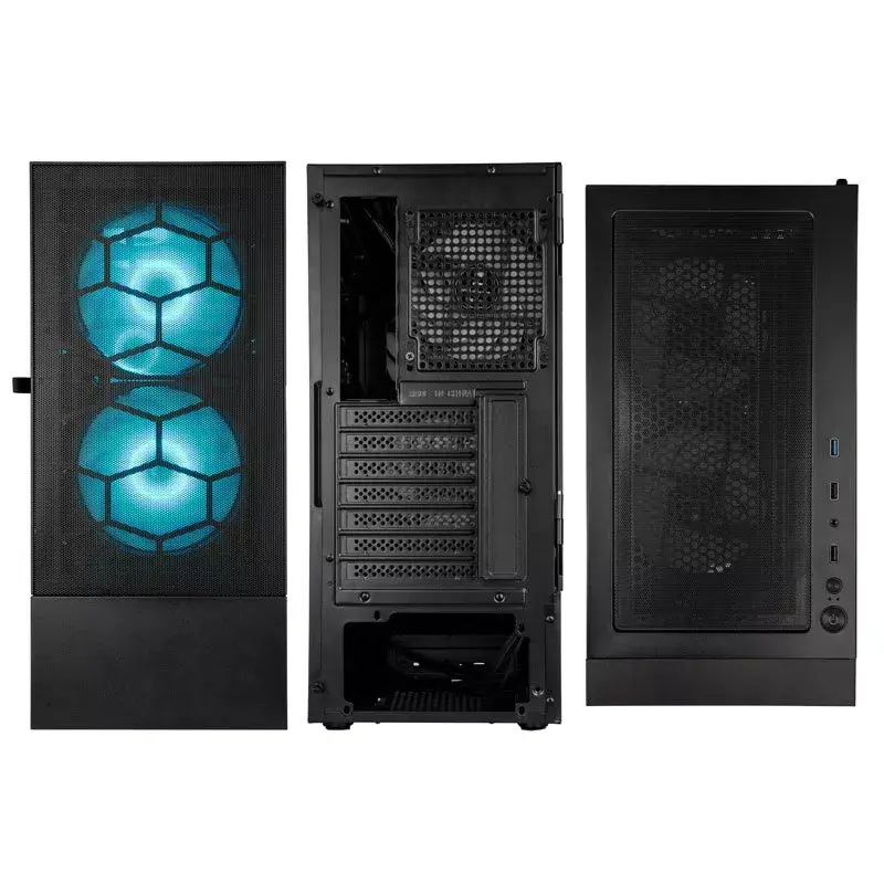 Caja de PC Kolink OBSERVATORY MX torre Midi negra