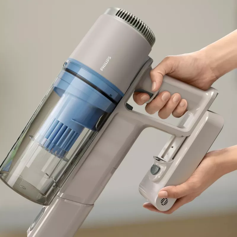 Aspirador de escoba Philips XC2011/01 — inalámbrico 21,6 V Li-Ion, 40 min de autonomía, sin bolsa, turbo, LED, 1,5 kg