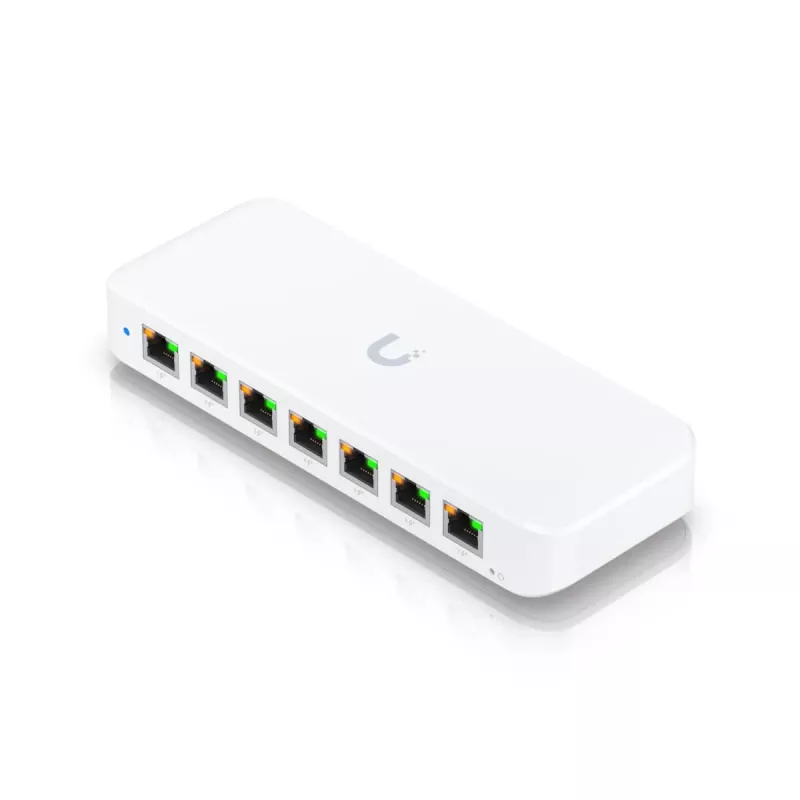 UBIQUITI NETWORKS UniFi Switch USW-Ultra-60W 8 puertos GbE PoE+ alimentado por entrada GbE++ 60W