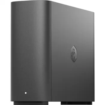 Dispositivo NAS SYNOLOGY BeeStation BST150-4T — Realtek RTD1619B 1,7 GHz, 1 GB DDR4, 1 disco duro de 4TB preinstalado, Ethernet, negro