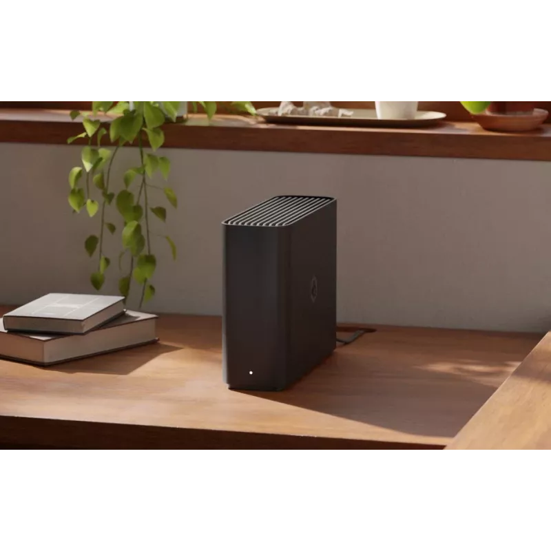 Dispositivo NAS SYNOLOGY BeeStation BST150-4T — Realtek RTD1619B 1,7 GHz, 1 GB DDR4, 1 disco duro de 4TB preinstalado, Ethernet, negro