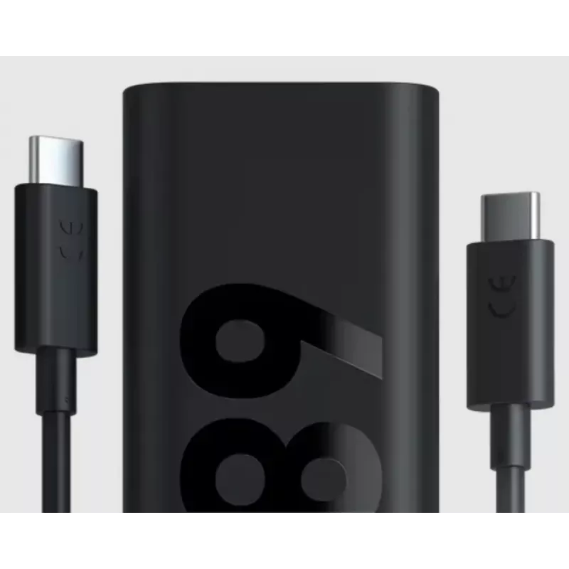 Cargador de interior Lenovo ZG38C05739, 68 W, USB-C PD, 1 puerto, negro, alimentación por red