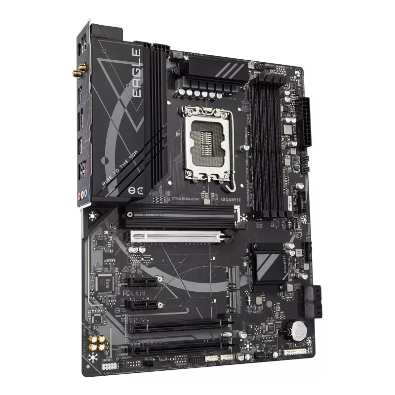 Placa base GIGABYTE Z790 EAGLE AX — Intel LGA1700 ATX, Z790, DDR5, 4x DIMM, Wi‑Fi 6E, 2.5Gb LAN