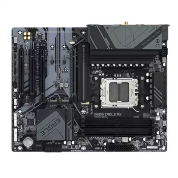 Placa base GIGABYTE B650 EAGLE AX ATX, chipset AMD B650, socket AM5, DDR5, 4x DIMM, 256GB, Wi‑Fi 6E, Bluetooth 5.3