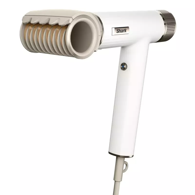 Multistyler Shark HD333EU moldeador de pelo 1700 W, blanco, 3 accesorios, ajustable 65–100 °C