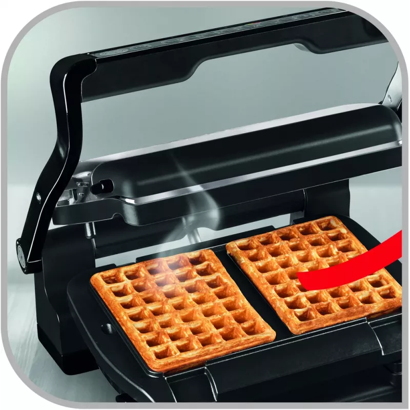 Placa para gofres Tefal XA7248 aluminio para OptiGrill Elite GC7508 accesorio compatible