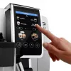 Cafetera espresso combinada DeLonghi Dinamica Plus ECAM380.85.SB — depósito de agua de 1,8 L, depósito de café en grano de 300 g, 15 bar