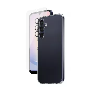 Pack de protección 3 en 1 PanzerGlass SAFE. by ® Samsung Galaxy A25 5G