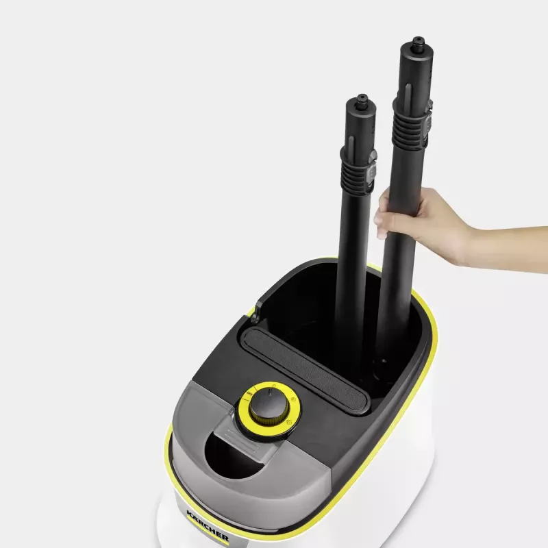 Limpiador a vapor Kärcher SC 4 Deluxe — capacidad del depósito 1,3 L, 2200 W, 4 bar de presión de vapor