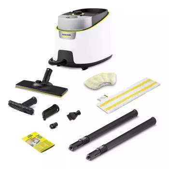 Limpiador a vapor Kärcher SC 4 Deluxe — capacidad del depósito 1,3 L, 2200 W, 4 bar de presión de vapor