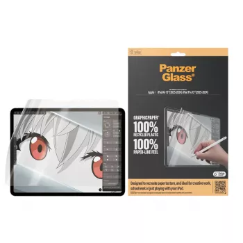 Lámina protectora PanzerGlass ® GraphicPaper® iPad Air 13'' (2024-2026) | iPad Pro 13'' (2024-2025) | Ultra-Wide Fit