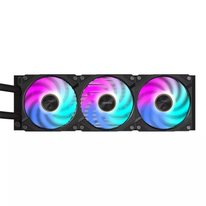 Refrigeración líquida todo en uno GIGABYTE AORUS WATERFORCE X II 360 3x120mm ventiladores ARGB