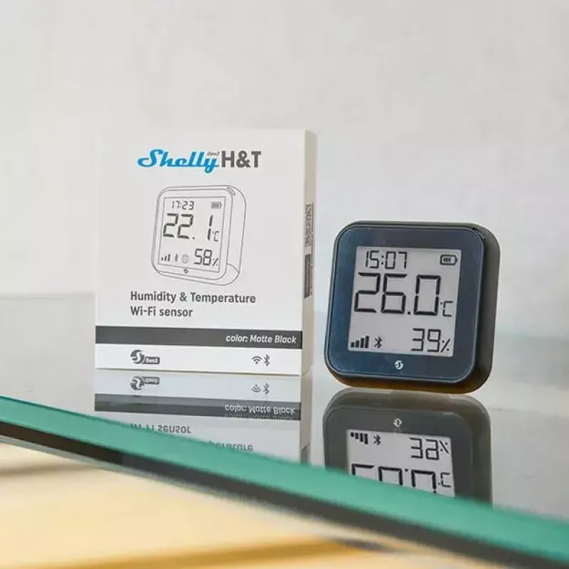Sensor de temperatura y humedad Shelly H&T Gen3