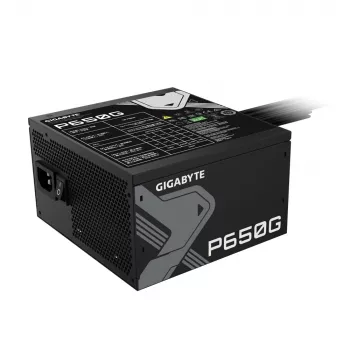 Fuente de alimentación GIGABYTE GP-P650G 650 W 20+4 pin ATX ATX negra