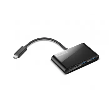 Lenovo GX91L84354 hub de interfaces USB 3.2 Gen 1 (3.1 Gen 1) Type-C 625 Mbit/s negro