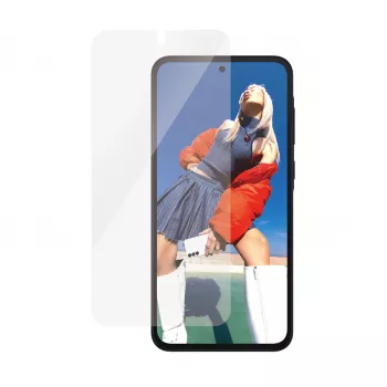 PanzerGlass ® lámina protectora de pantalla Samsung Galaxy A55 5G | Ultra-Wide Fit con EasyAligner