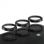PanzerGlass ® Hoops® protector de lente de cámara negro Samsung Galaxy S24 | S23 | S23+