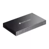 TP-Link Omada switch inteligente Gigabit de 8 puertos con 4 puertos PoE+, gestionado, L2/L2+, Gigabit Ethernet (10/100/1000), Power over Ethernet (PoE), montaje en rack