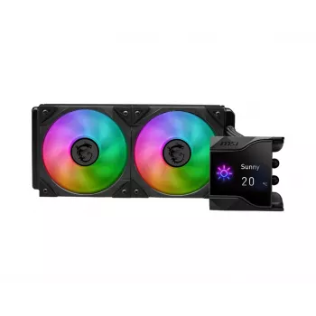 MSI MPG Coreliquid D240 kit de refrigeración líquida para procesador 12 cm negro 1 ud.