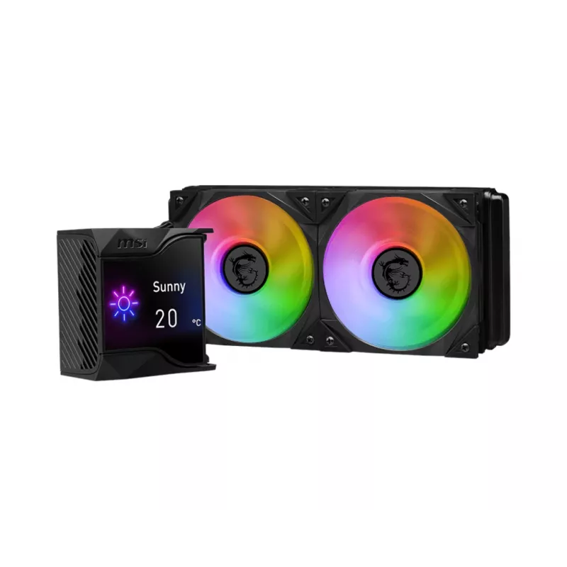 MSI MPG Coreliquid D240 kit de refrigeración líquida para procesador 12 cm negro 1 ud.