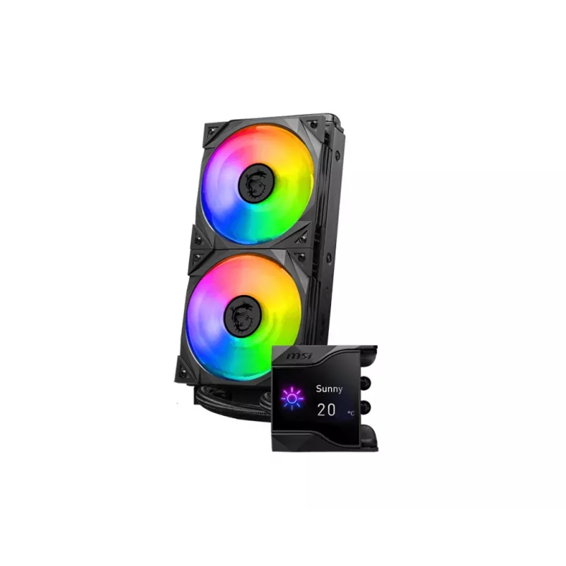 MSI MPG Coreliquid D240 kit de refrigeración líquida para procesador 12 cm negro 1 ud.