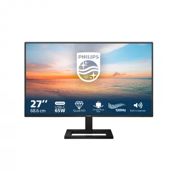 Philips serie 1000 27E1N1600AE/00 monitor de ordenador 68,6 cm (27 pulgadas) 2560 x 1440 píxeles Quad HD LCD negro