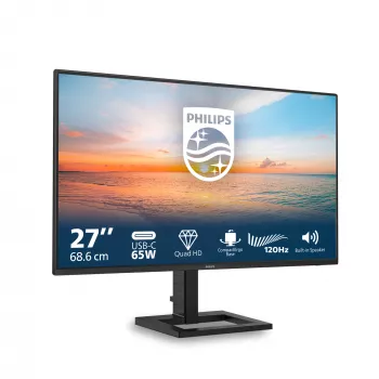 Philips serie 1000 27E1N1600AE/00 monitor de ordenador 68,6 cm (27 pulgadas) 2560 x 1440 píxeles Quad HD LCD negro