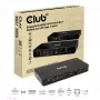CLUB3D DisplayPort/HDMI conmutador KVM/dock 4K60Hz para entradas USB Type-C