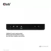 CLUB3D DisplayPort/HDMI conmutador KVM/dock 4K60Hz para entradas USB Type-C