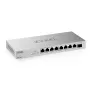 Zyxel XMG-108 Unmanaged 2.5G Ethernet (100/1000/2500) plateado