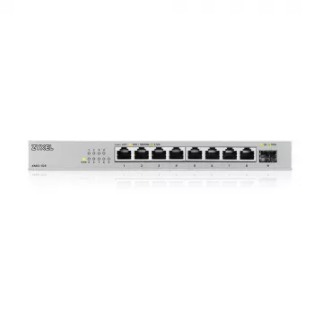 Zyxel XMG-108 Unmanaged 2.5G Ethernet (100/1000/2500) plateado