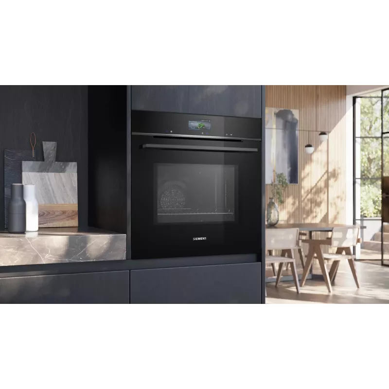 Horno Siemens iQ700 HM776GKB1 67 L 3600 W negro