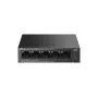 Switch de escritorio TP-LINK LiteWave 5 puertos Gigabit con 4 puertos PoE+ (5x Gigabit, 4 PoE+, 65 W presupuesto PoE)